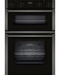 Neff U1ACE2AG3B 59.4cm Built In Electric Double Oven - Graphite Grey