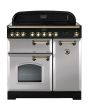 Rangemaster Classic Deluxe 90cm Ceramic Royal Pearl Range Cooker