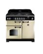 Rangemaster Classic 100cm Dual Fuel Cream Range Cooker 