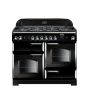 Rangemaster Classic 110cm Dual Fuel Black Range Cooker