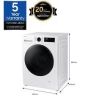 Samsung WD90DG5B15BEEU White 9kg/6kg 1400 Spin Washer Dryer - White