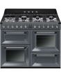 Smeg TR4110GR 110cm Victoria Slate Grey Dual Fuel Range Cooker