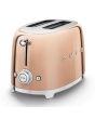 Smeg TSF01RGUK Rose Gold 2 Slice Toaster Limited Edition