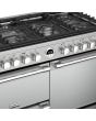Stoves Sterling S1000DF, 100cm, Dual Fuel, Stainless Steel Range Cooker 444444492