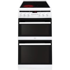 Amica AFC5550WH Electric Double Oven, 50cm, A Energy