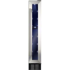Amica AWC151SS Wine Cooler, Stainless Steel, 15cm, G Energy