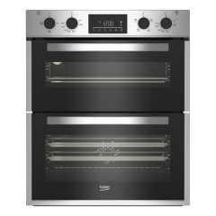 Beko CTFY22309X 59.4cm Built In Electric Double Oven - Stainless Steel