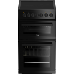 Beko EDVC503B Electric Double Oven,  50cm, A Energy