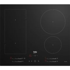 Beko HIIP64530UFT 59cm Electric Hob - Black