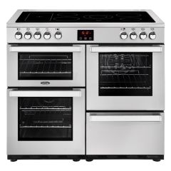 Belling Cookcentre Professional 100cm Ceramic Stainless Steel Range Cooker 444444084