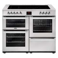 Belling Cookcentre Professional 110cm Ceramic Stainless Steel Range Cooker 