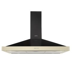 Belling 444410358 Chimney Hood, 110cm, Cream