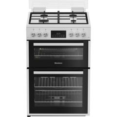 Blomberg GGRN655W 60Cm Double Oven Gas Cooker With Gas Hob - White