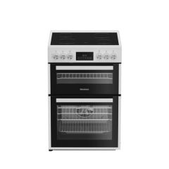 Blomberg HKRN651W 60cm Double Oven Electric Cooker with Vitroceramic Hob - White