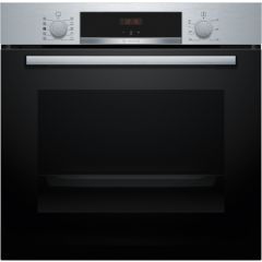 Bosch HQA534BS3B 59.4cm Built In Electric Single Oven - Stainless Steel