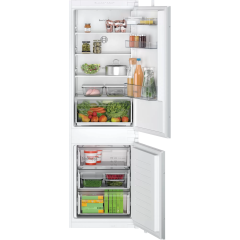 Bosch KIN86NSE0G 54.1cm 70/30 Built-In Frost Free Fridge Freezer - White