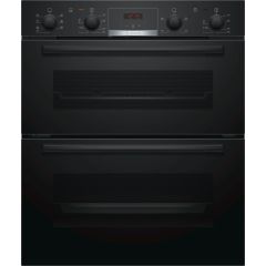Bosch NBS533BB0B Enamel Interior, Double Multifunction Oven, Electric, A/B Energy
