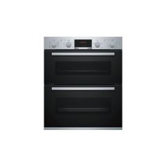 Bosch NBS533BS0B Enamel Interior, Double Multifunction Oven, Electric A/B Energy