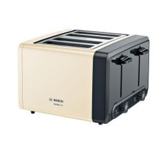 Bosch TAT4P447GB Cream 4 Slice Toaster