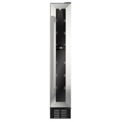 Cda FWC153SS Freestanding/under counter slimline wine cooler, Single temperature zone, 