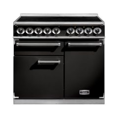 Falcon 1000 Deluxe 100cm Induction Black Range Cooker 