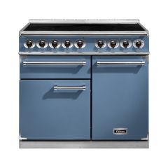 Falcon 1000 Deluxe 100cm Induction China Blue Range Cooker
