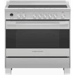 Fisher and Paykel OR90SDI6X1 Fisher & Paykel OR90SDI6X1 90cm 5 Zone Induction Pyrolytic Cooker - Sta