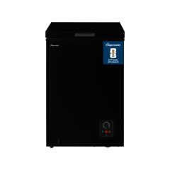 Fridgemaster MCF96EB Black 95L Freestanding Chest Freezer - Black