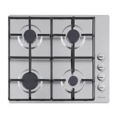 Hisense GM642XHS S/Steel 60cm Gas Hob - Stainless Steel