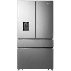 Hisense RF749N4SWSE 91.4cm Fridge Freezer - Stainless Steel