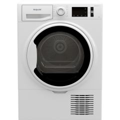Hotpoint H3D91WBUK Condenser Tumble Dryer, 9kg Capacity, B Energy