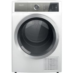 Hotpoint H8D93WBUK Heat Pump Tumble Dryer, 9kg Capacity, A++ Energy