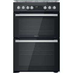 Hotpoint HDM67G9C2CSB Dual Fuel, Double Oven, 60cm, A Energy