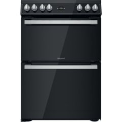 Hotpoint HDT67V9H2CB Electric Double Oven, 60cm, A Energy