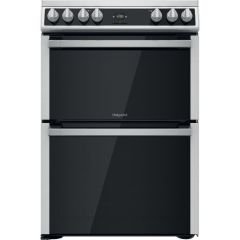 Hotpoint HDT67V9H2CX Electric Double Oven, 60cm, A Energy