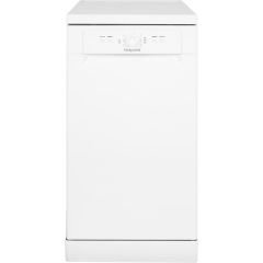 Hotpoint HSFE1B19UKN Freestanding Slimline Dishwasher 10 Place Settings,  F Energy