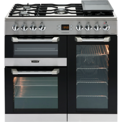Leisure CS90F530X Cuisinemaster 90cm Dual Fuel Range Cooker Stainless Steel 