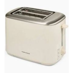 Morphy Richards 222065 MorphyRichards 222065 2 Slice Toaster - Cream