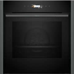 Neff B54CR31G0B Black with Grap Electronic, 3.7" Full Touch TFT Display, Circotherm, 14 functions, 