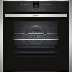 Neff B57CR23N0B Pyrolytic, Single Multifunction Oven, Electric, A+ Energy