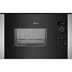 Neff HLAGD53N0B Built in Microwave with Grill, 900W