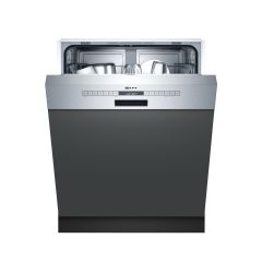 Neff S145ITS04G Semi Built In Full Size Dishwasher, 12 Place Settings, E Energy