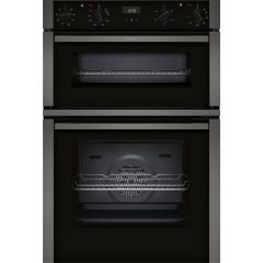 Neff U1ACE2AG3B 59.4cm Built In Electric Double Oven - Graphite Grey