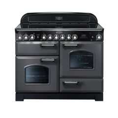 Rangemaster Classic Deluxe 110cm Ceramic Slate Range Cooker