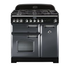 Rangemaster Classic Deluxe 90cm Dual Fuel Slate Range Cooker