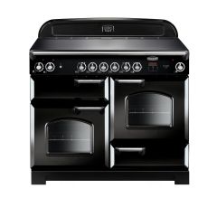 Rangemaster Classic 110cm Ceramic Black Range Cooker