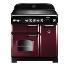 Rangemaster Classic 90cm Ceramic Cranberry Range Cooker