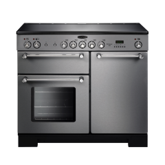 Rangemaster Kitchener 100cm Ceramic Stainless Steel Range Cooker