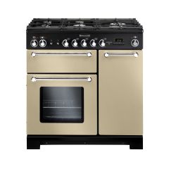 Rangemaster Kitchener 90cm All Gas Cream Range Cooker