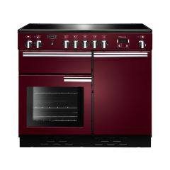 Rangemaster Professional Plus 100cm Ceramic Cranberry Range Cooker